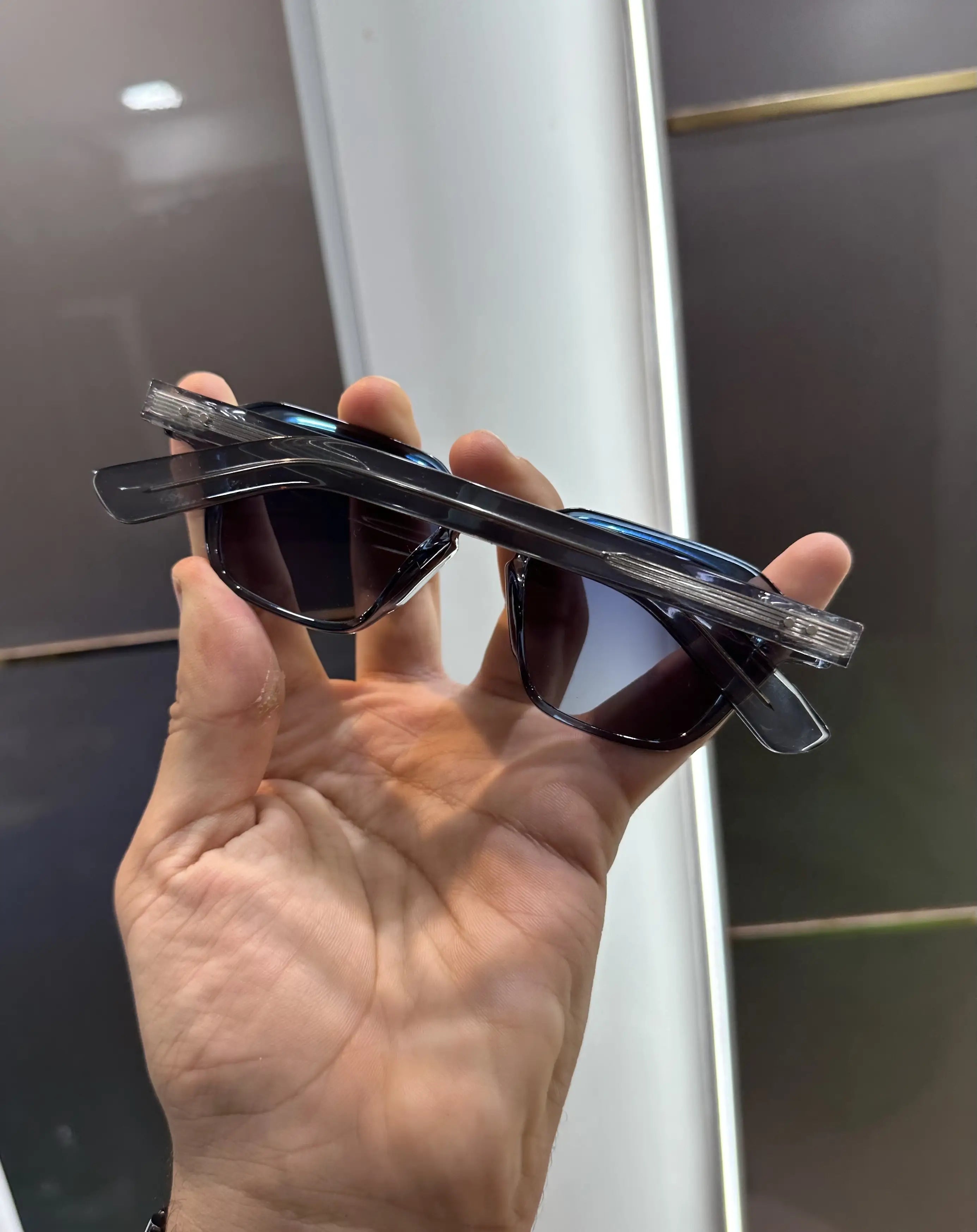 RayBan Grey Blue Premium Shades 1115