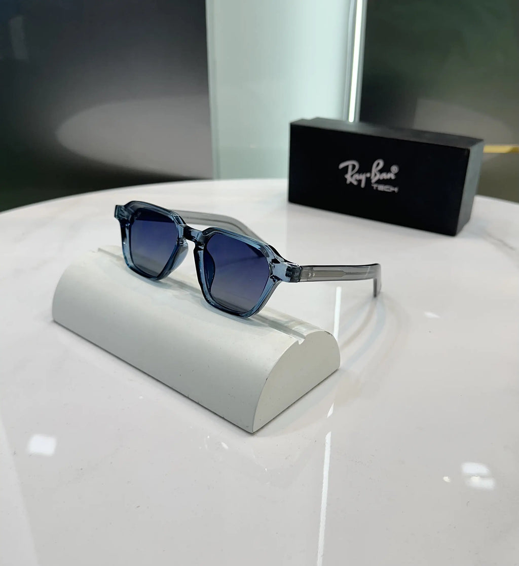 RayBan Grey Blue Premium Shades 1115