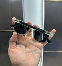 Lacost e Grey Black Matt Premium Shades 0366