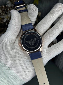 Emporio Arman i Copper Blue Chronograph Premium Watch