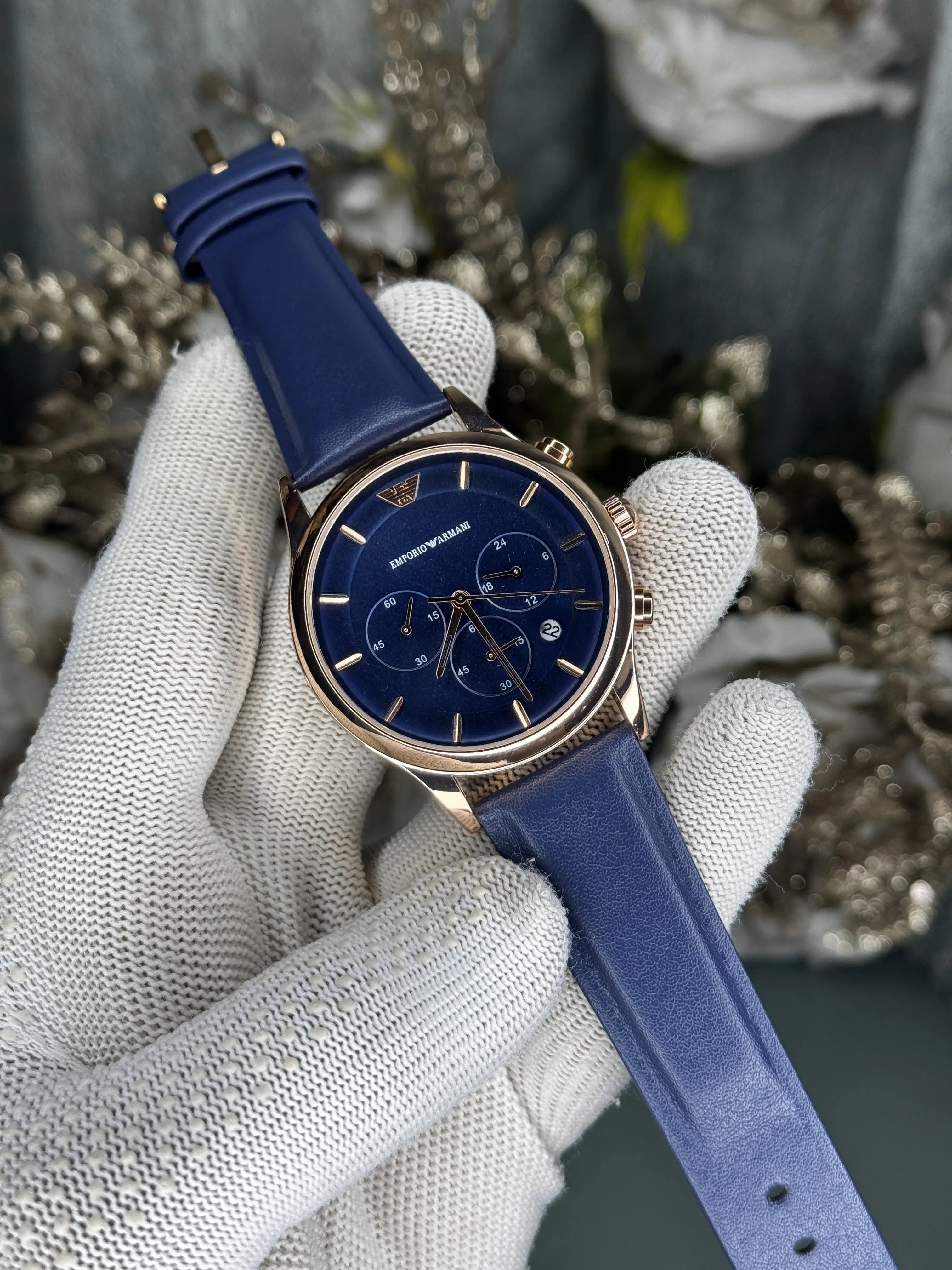 Emporio Arman i Copper Blue Chronograph Premium Watch Secondary image