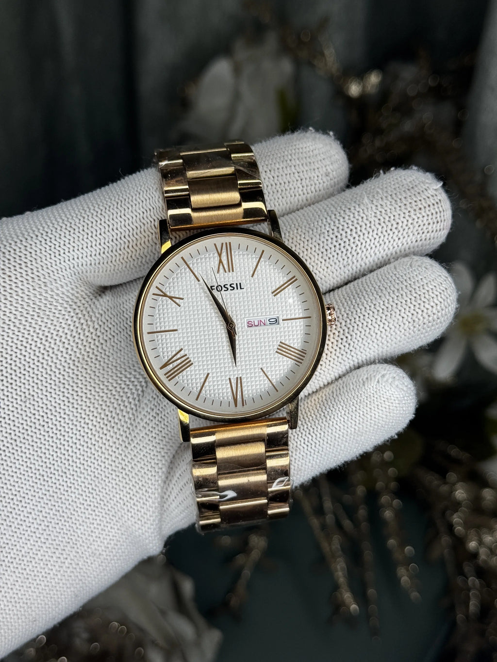 Fossil Copper White Premium Quartz Watch