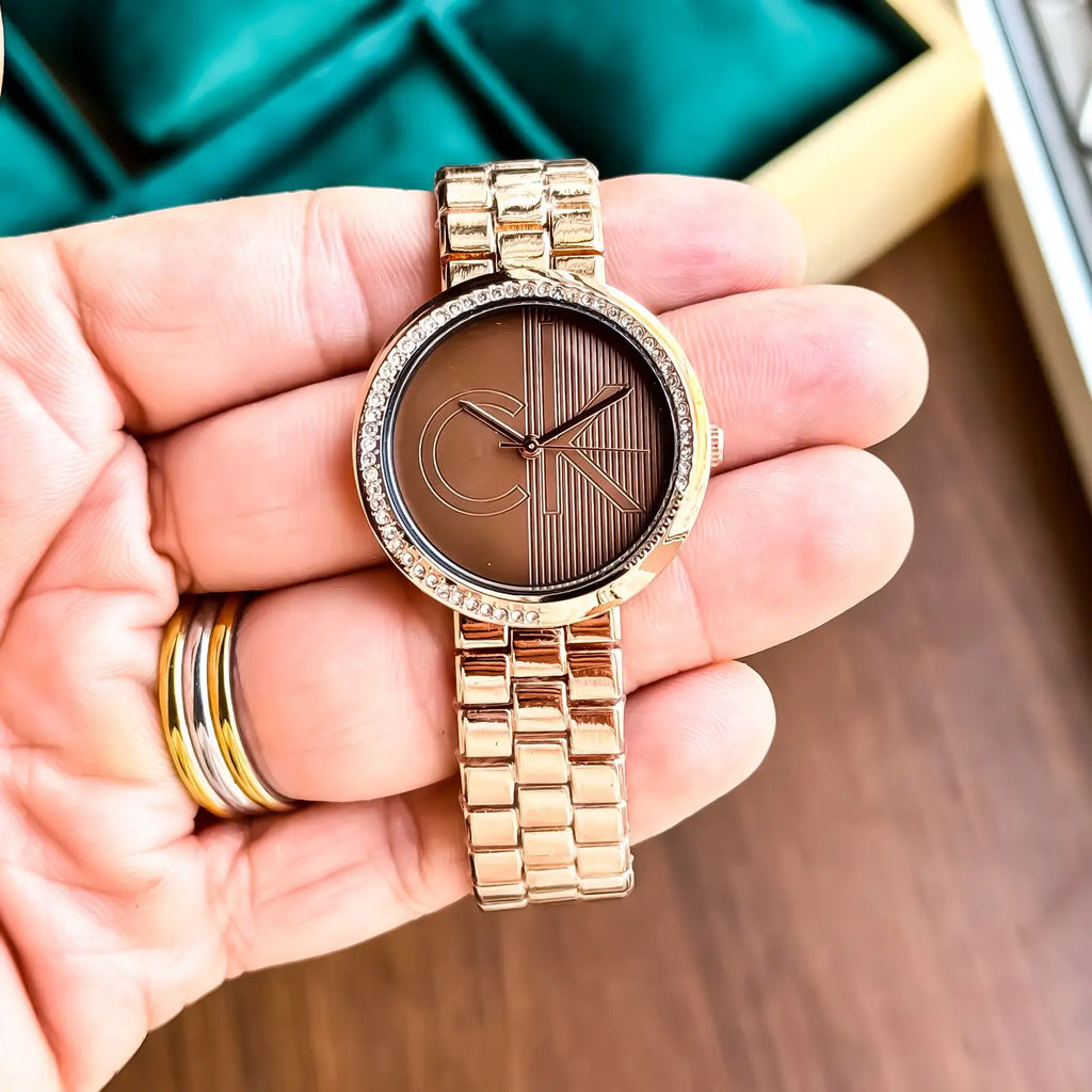 CK LADIES_ROSE-BROWN