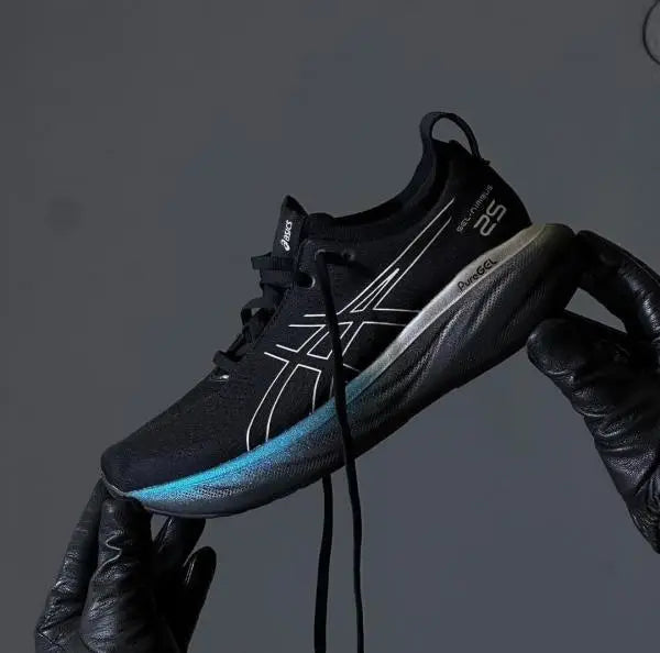 Asics Gel Nimbus 27 Black Green For mens Secondary image