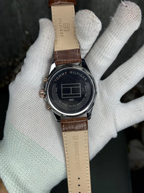 Tommy Hilfige t Brown White Premium Chronograph Watch