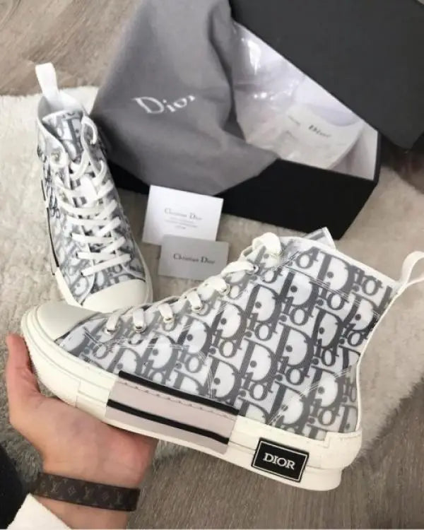 Dio_r B23 High Top Oblique White With Accessories Main image