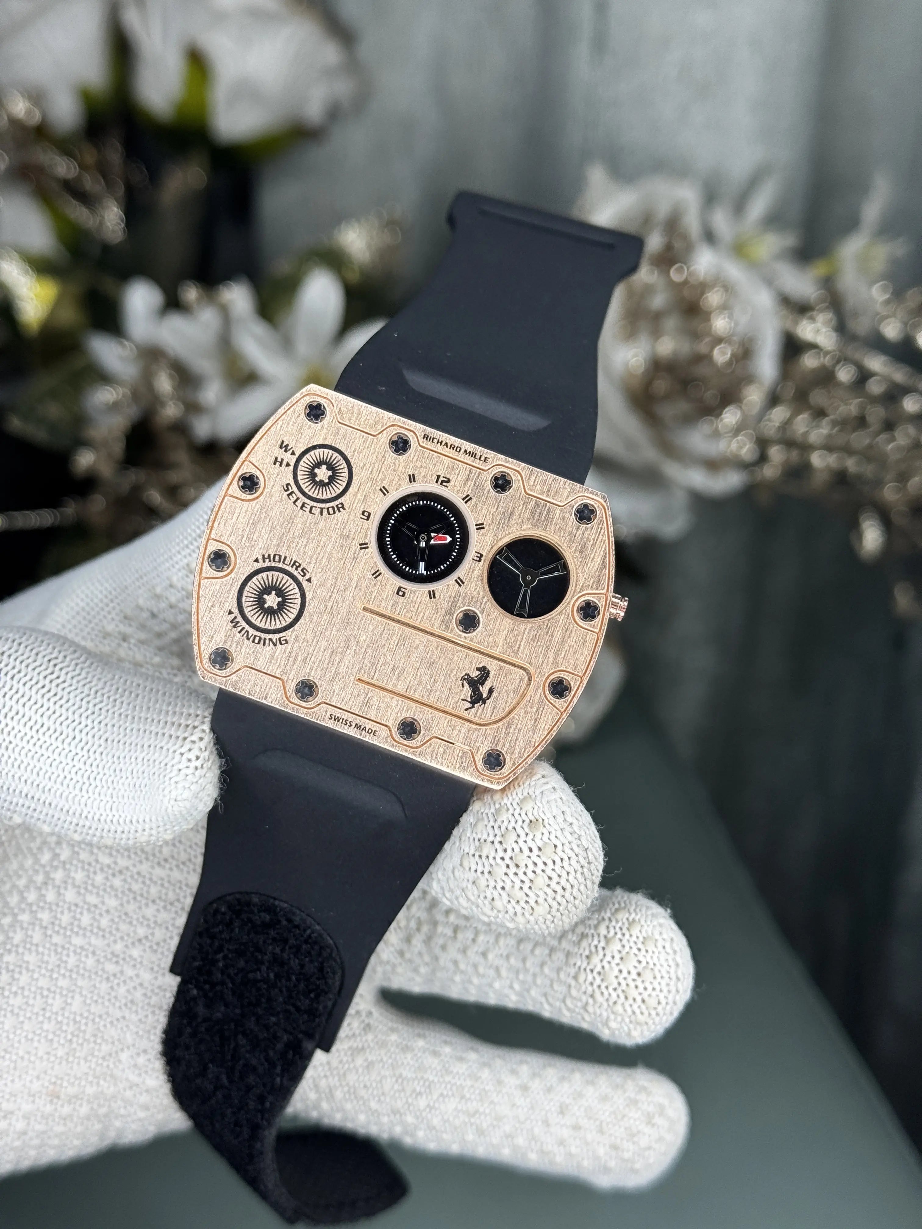 Richard Mill e Ferrar i Copper Black Premium Watch Main image