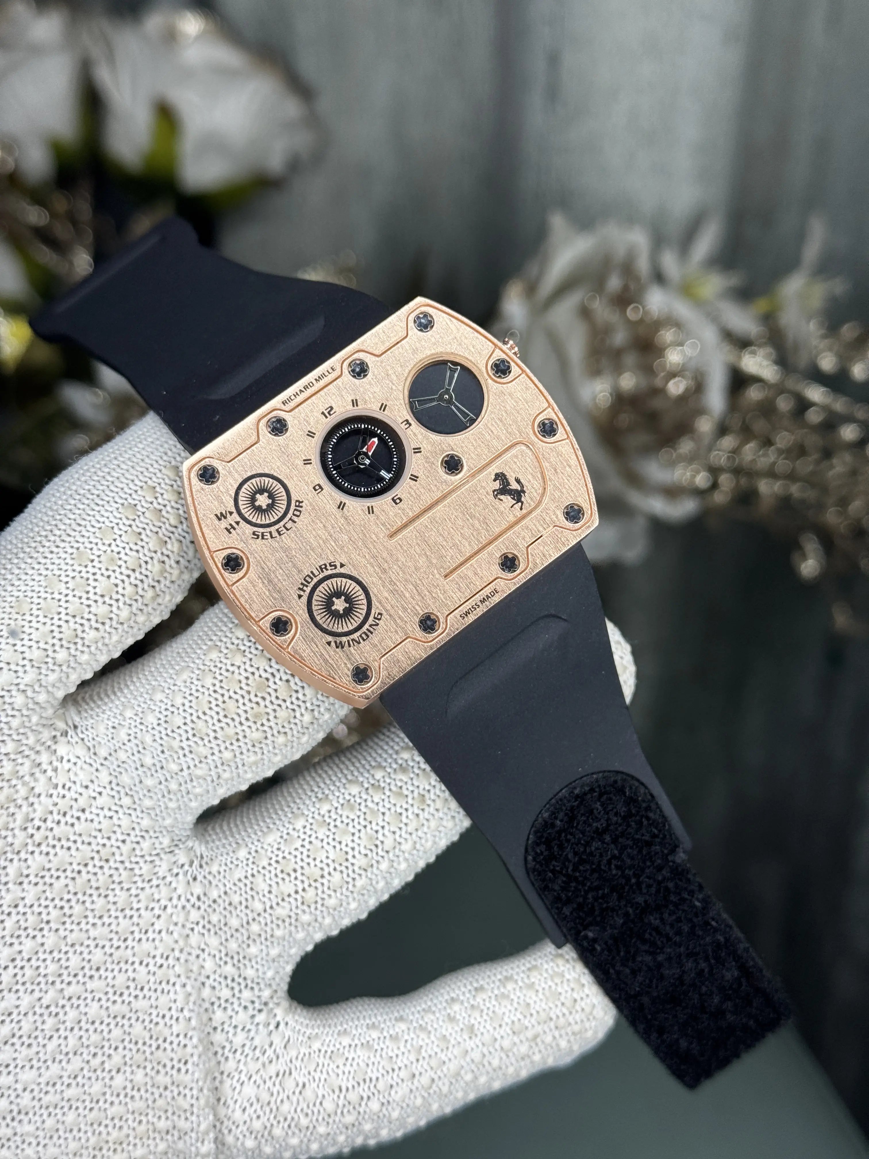 Richard Mill e Ferrar i Copper Black Premium Watch Secondary image