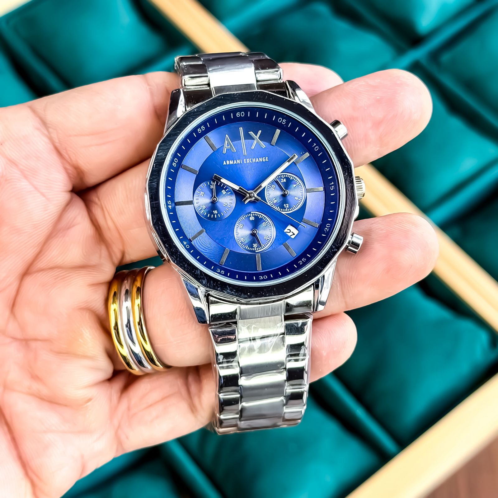 ARMANI_SILVER-BLUE Main image