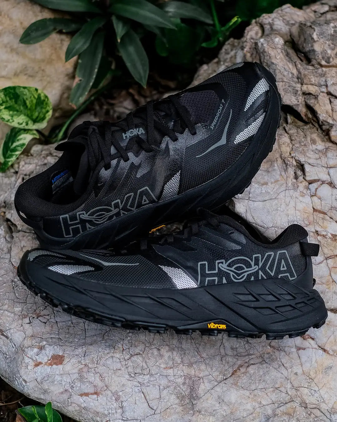 Hoka Speedgoat 7 Black Outer Orbit Main image