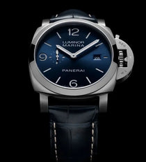 Panerai Radiomir Quaranta Blue White Premium Quartz Watch