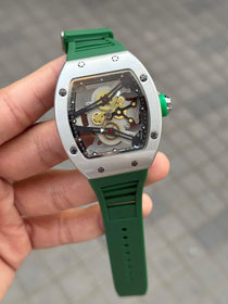 Richard Mill e Transparent Silicone Green