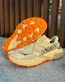 Hoka Speedgoat 7 trail running Vintage yellow and turmeric