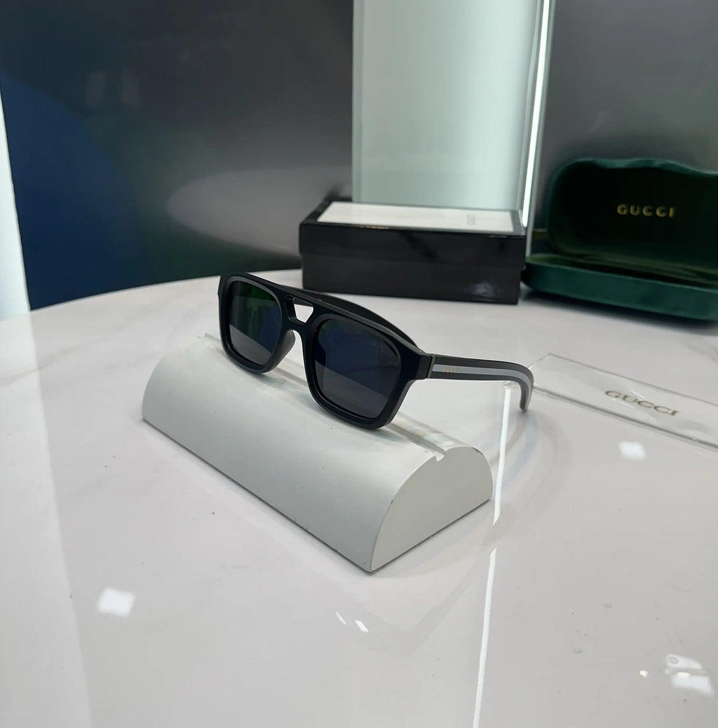 Gucci White Black Premium Shades 4951
