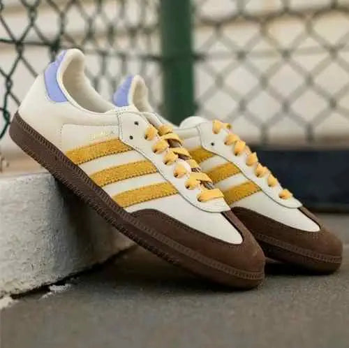 Adidass Samba Og Offf White Violet Tone
