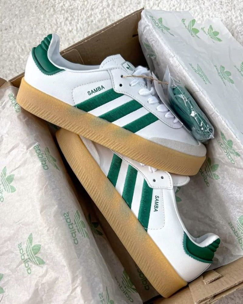 SAMBA TRAINER WHITE GREEN Main image