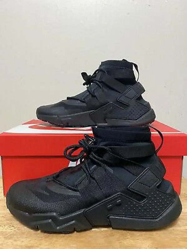 Nik e Huarache Gripp Gs Triple Black