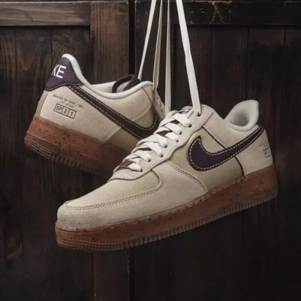 Nik_e Airforce 1 Low Coffee Suede Quality Main image