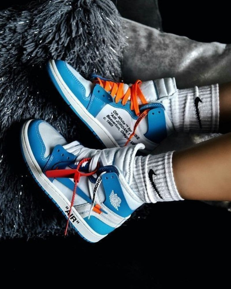 AIR JORDAN 1 x OFF WHITE UNIVERSITY BLUE Main image