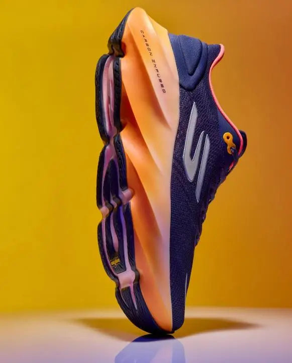 SKECHERS AERO BURST BLUE ORRANGE