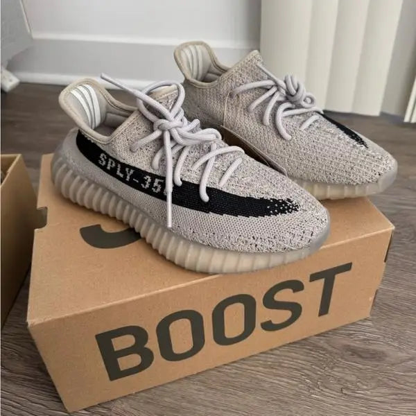 Adida_s Yeezy Boost 350 V2 Slate Semi UA With Accessories