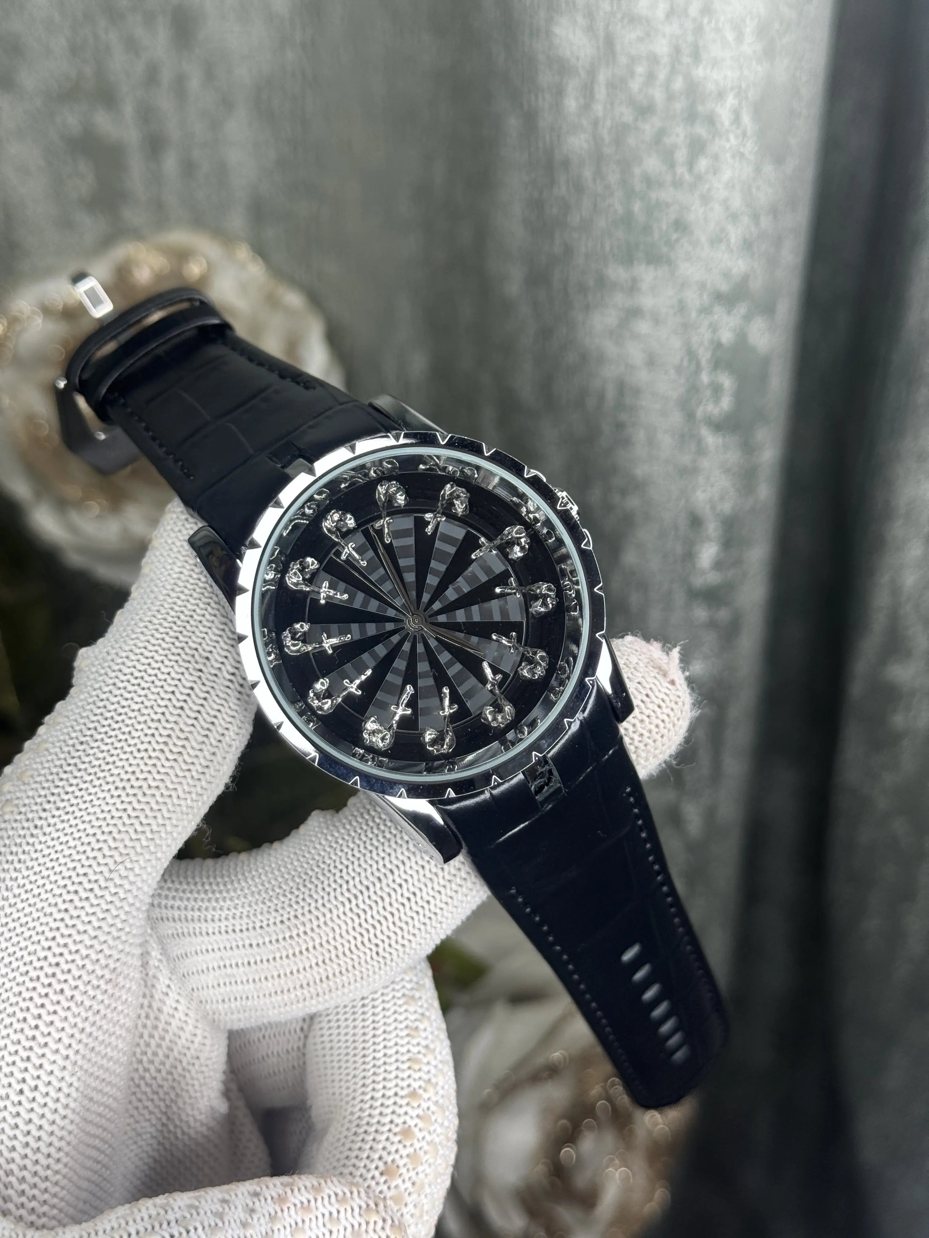 Roger Dubuis Black Onola Twelve Knights Premium Watch Secondary image