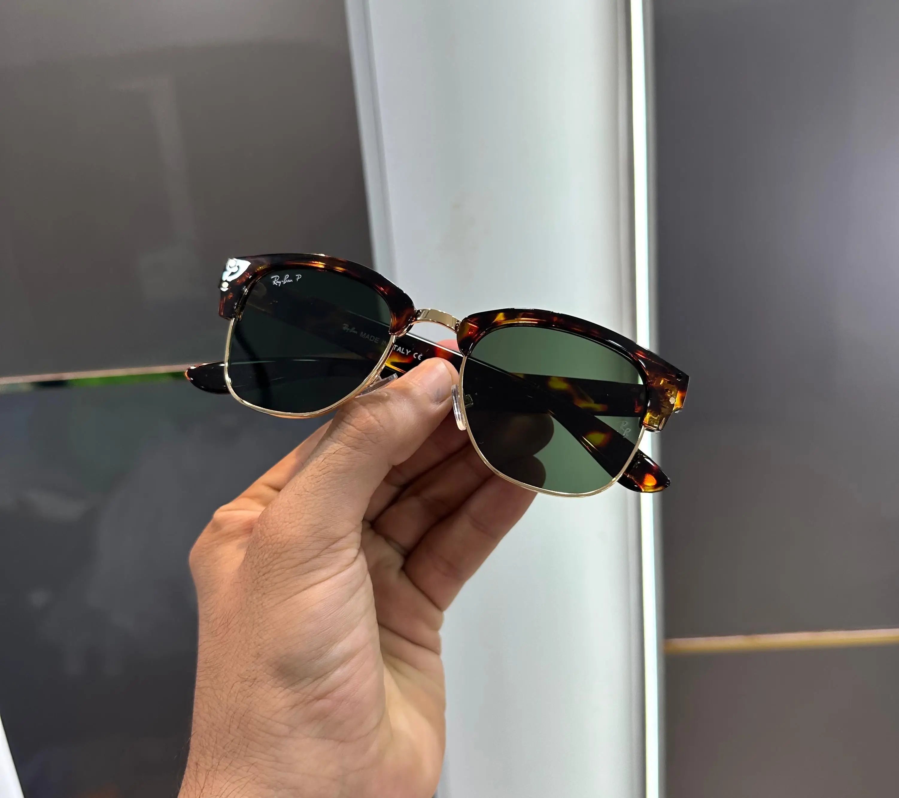 RayBan Tiger Green Premium Shades 504 Secondary image