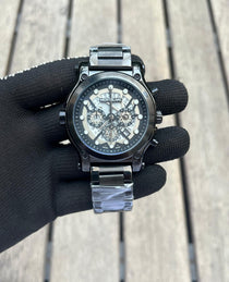 Montblan c Calendar Chronograph Full Black Premium