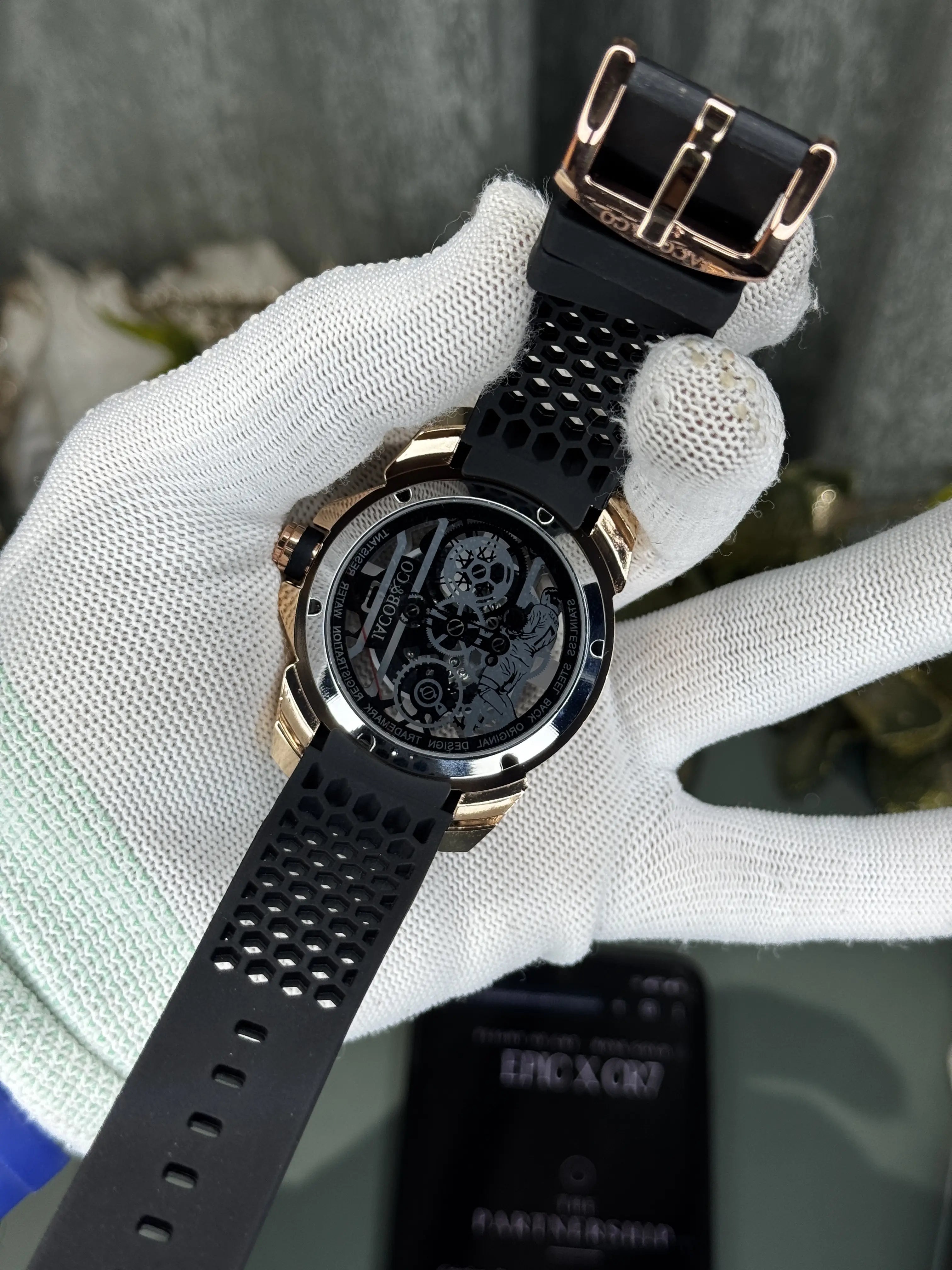 Jacob&Co. Cr7 Copper Black Quartz Premium Watch Secondary image