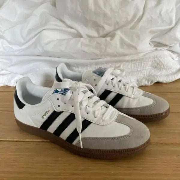 Adida s Samba OG Trainer white cloud Men Heavy Quality fix Secondary image