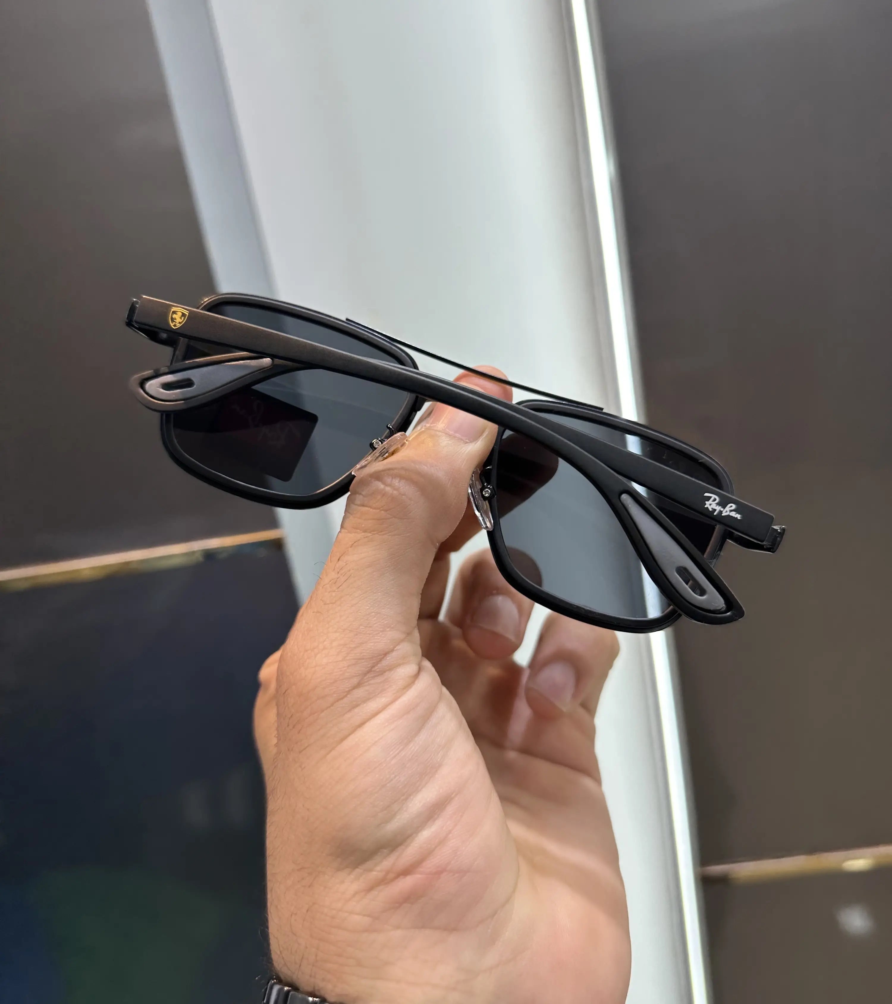 Ray Ban All Black Premium Shades 06 Secondary image
