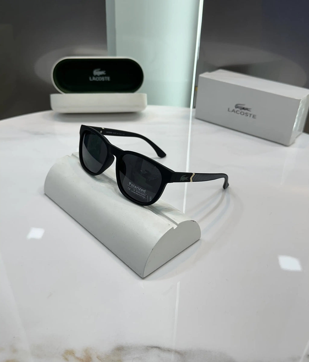 Lacost e All Black Textured Stick Premium Shades 0366