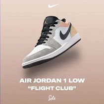 Nik_e Air Jordan 1 Low Flight Club