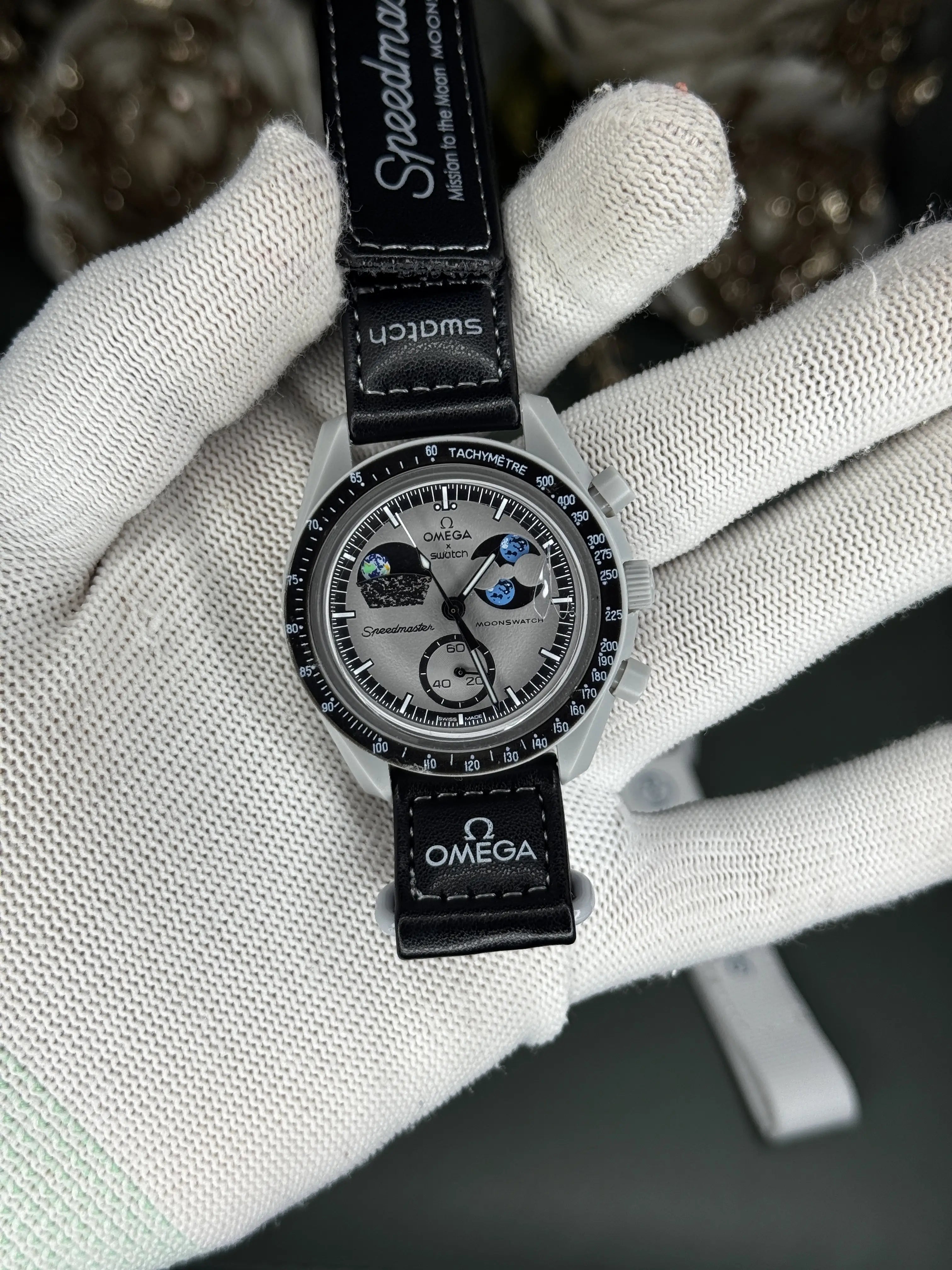 Omega x Swatch Grey Premium Watch Main image