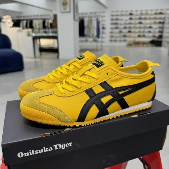 Onitsuk a Tiger MEXICO 66 Yellow Black 1st Leather Quality Fixx Main image
