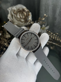 Rad o Copper Grey Silicon Strap Premium Watch