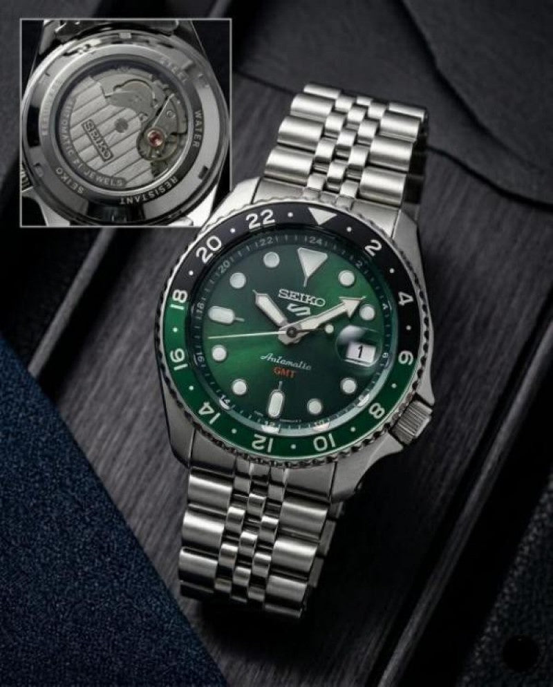 Seiko 5 sports GMT back open 0001 Main image