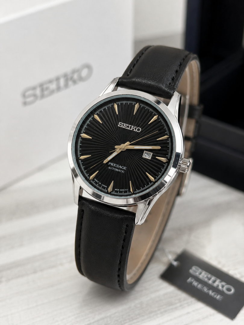 SEIK O PRESAGE LEATHER QUARTZ 933 Main image