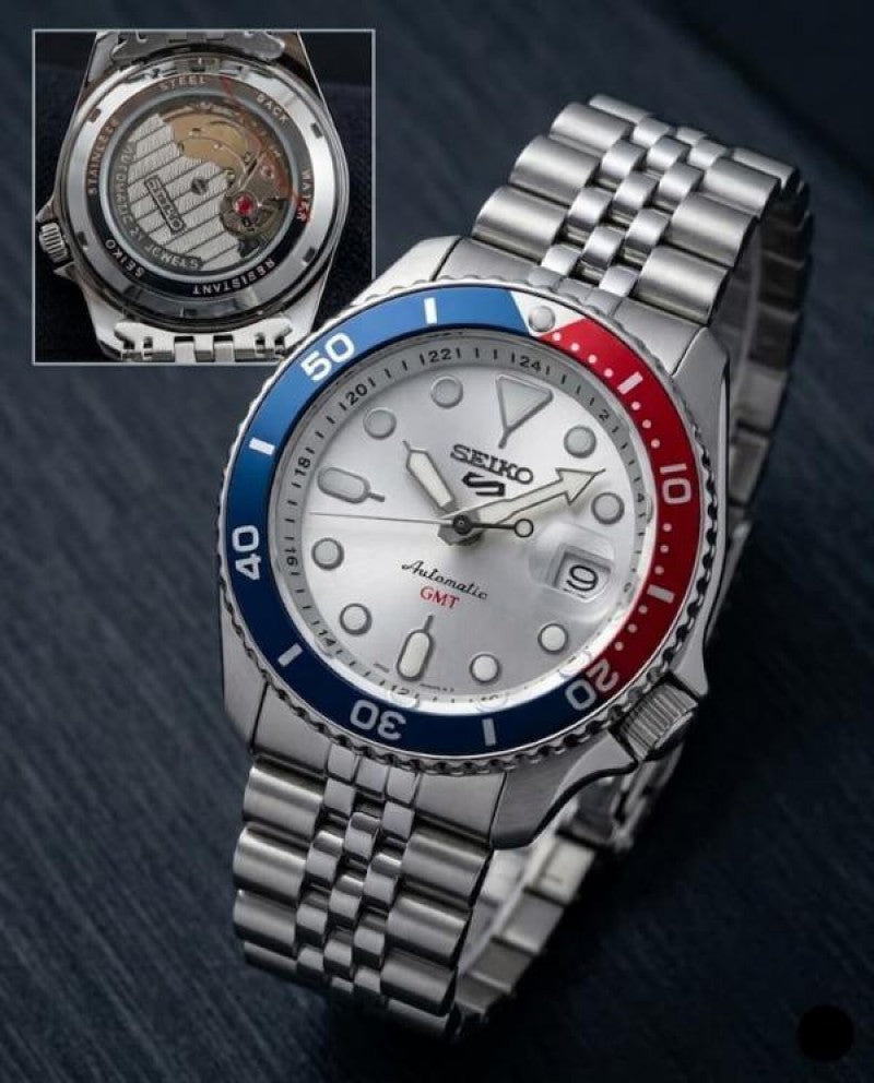 Seiko 5 Sports GMT Back Open 0001 Main image